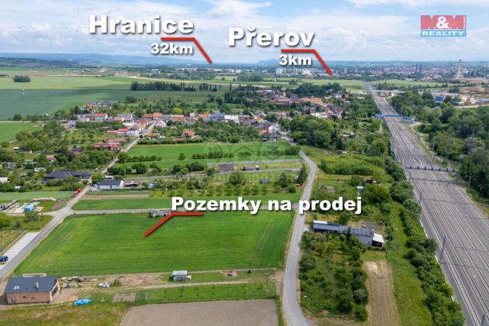 Prodej pozemku pro bydlení, Přerov - Přerov V-Dluhonice, 1282 m2