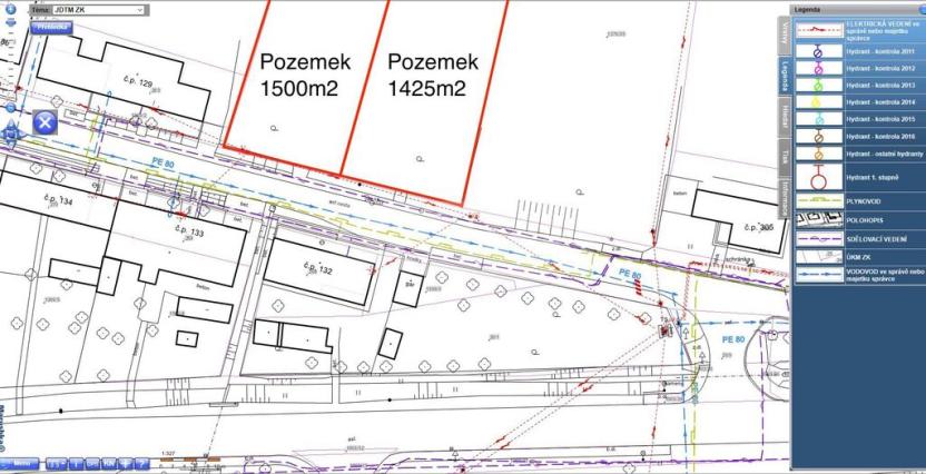 Prodej pozemku pro bydlení, Bohuslavice u Zlína, 1425 m2