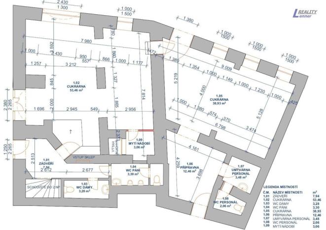 Pronájem obchodního prostoru, Příbram - Příbram VI-Březové Hory, náměstí Hynka Kličky, 123 m2
