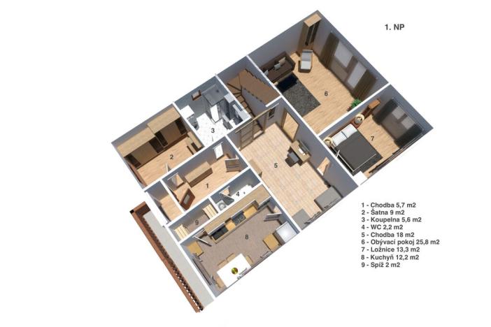 Prodej rodinného domu, Dobrovice - Bojetice, 250 m2