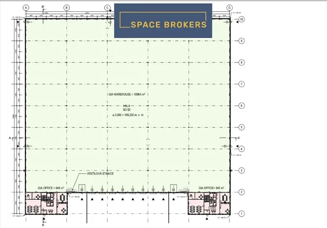 Pronájem skladu, Lužec nad Vltavou, 11932 m2