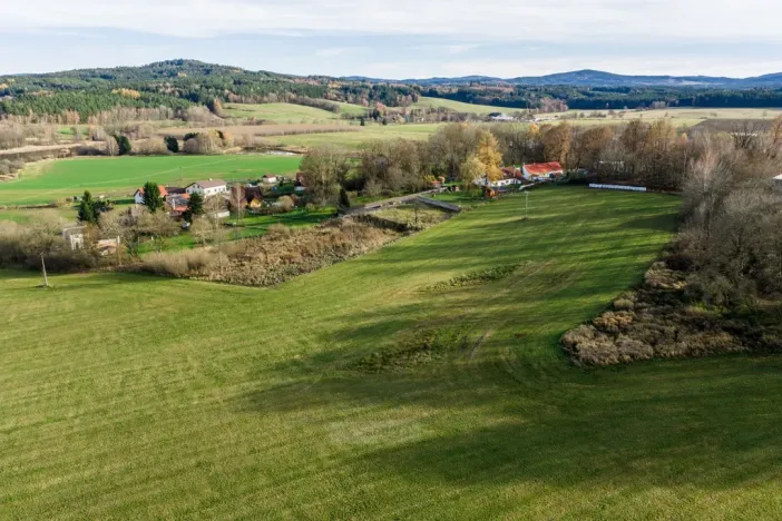 Prodej pozemku pro bydlení, Kaplice - Mostky, 600 m2