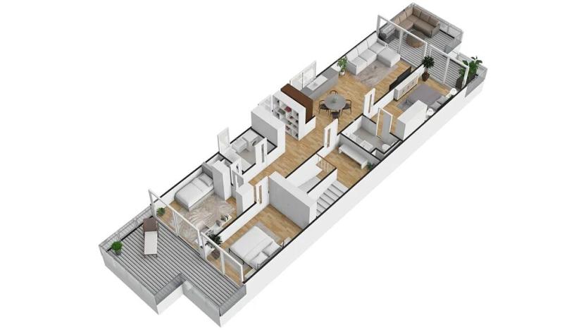 Prodej bytu 4+kk, Čebín, 130 m2