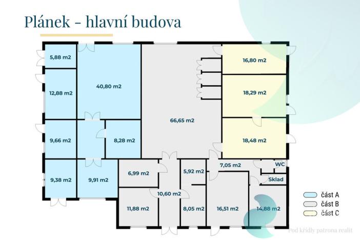 Prodej komerční nemovitosti, Kájov, 512 m2