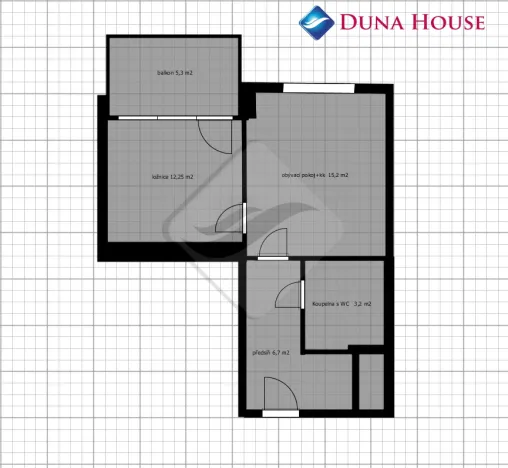 Prodej bytu 2+kk, Praha - Chodov, 44 m2