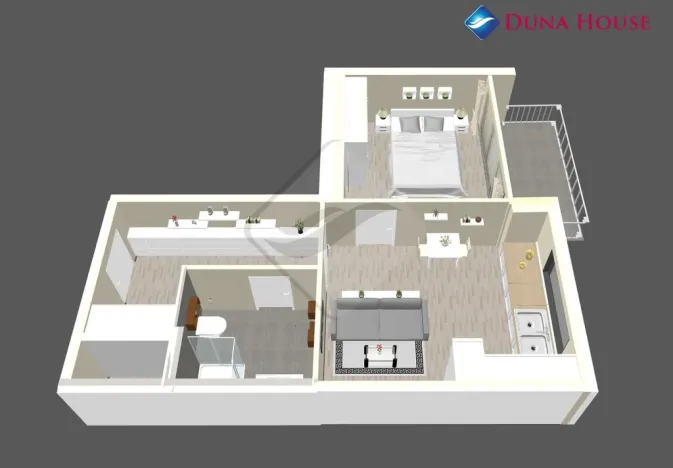 Prodej bytu 2+kk, Praha - Chodov, 44 m2