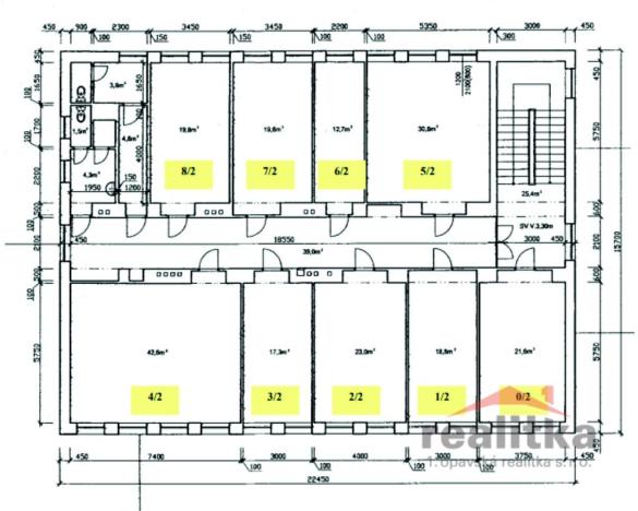 Pronájem kanceláře, Opava, Palhanecká, 8 m2