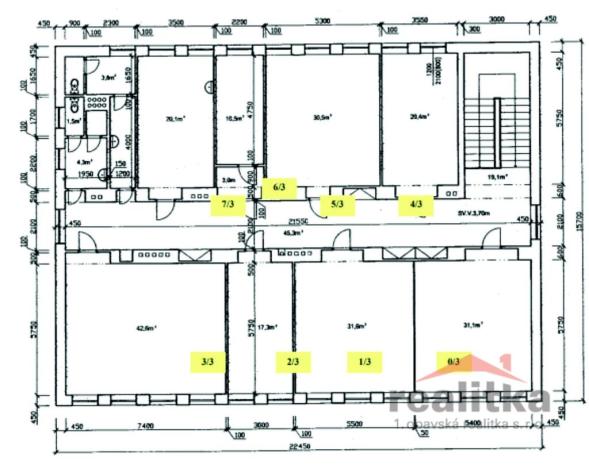 Pronájem kanceláře, Opava, Palhanecká, 8 m2