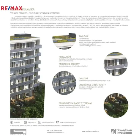 Prodej bytu 2+kk, Brno, Antonína Slavíka, 44 m2