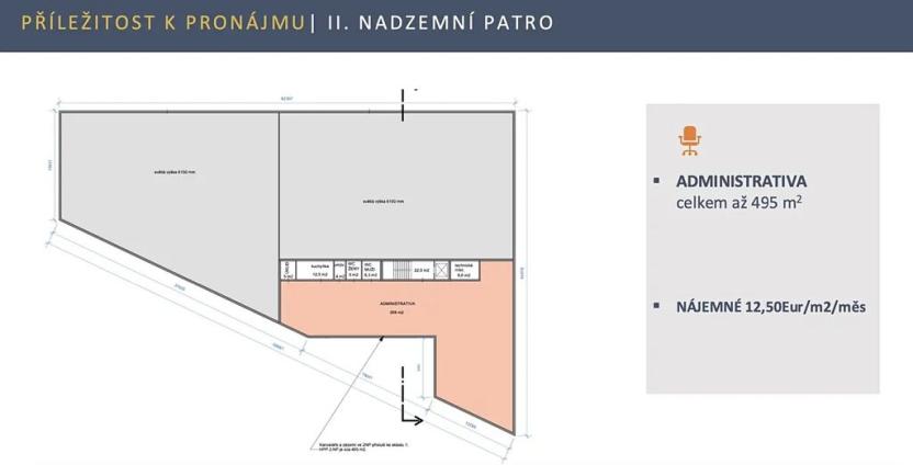 Pronájem obchodního prostoru, Zlatníky-Hodkovice, Technologická, 1016 m2