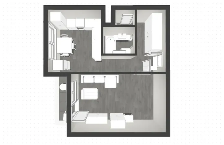 Pronájem bytu 1+1, Brno, Renčova, 45 m2