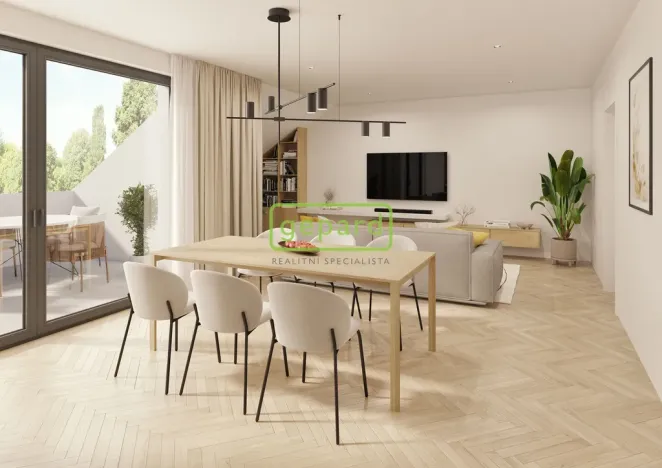 Prodej bytu 3+kk, Praha - Bohnice, V Zámcích, 92 m2