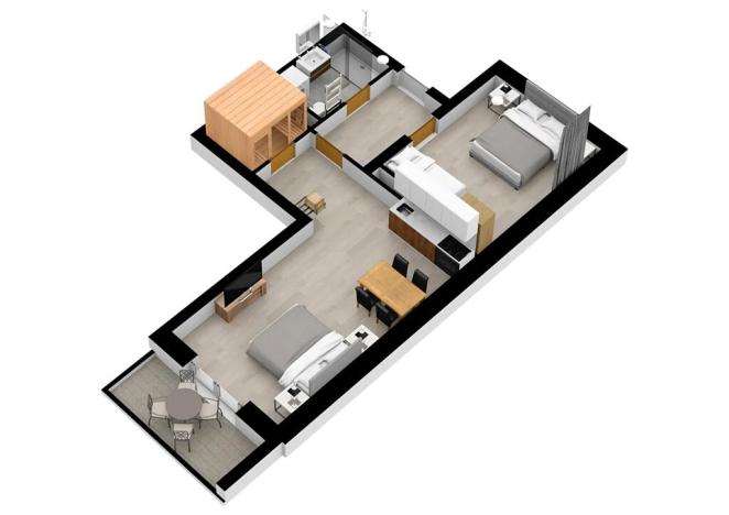 Prodej bytu 2+kk, Lipno nad Vltavou, 67 m2