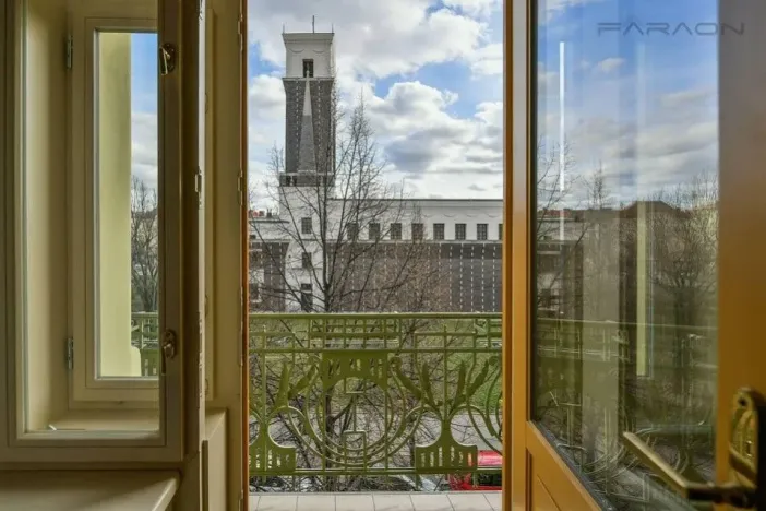 Pronájem bytu 3+1, Praha - Vinohrady, náměstí Jiřího z Poděbrad, 95 m2