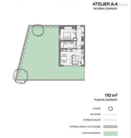 Prodej bytu 2+kk, Praha - Vysočany, Pod Krocínkou, 55 m2