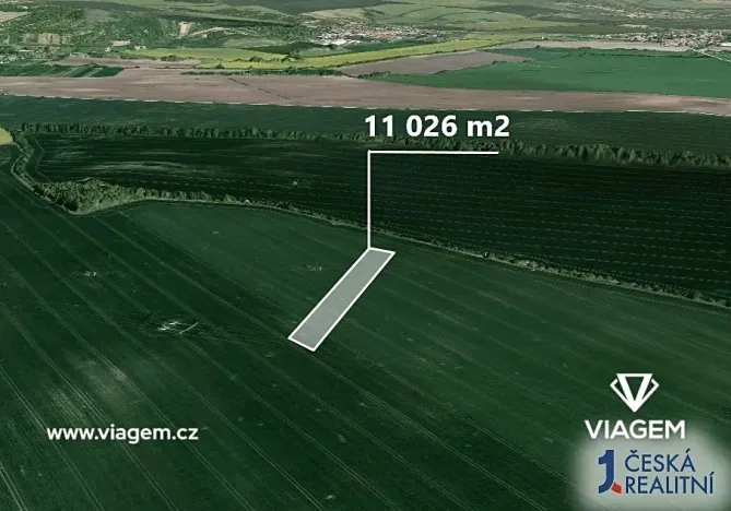 Prodej pole, Újezd u Brna, 11026 m2