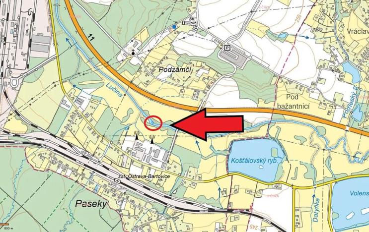 Prodej pole, Ostrava, 391 m2