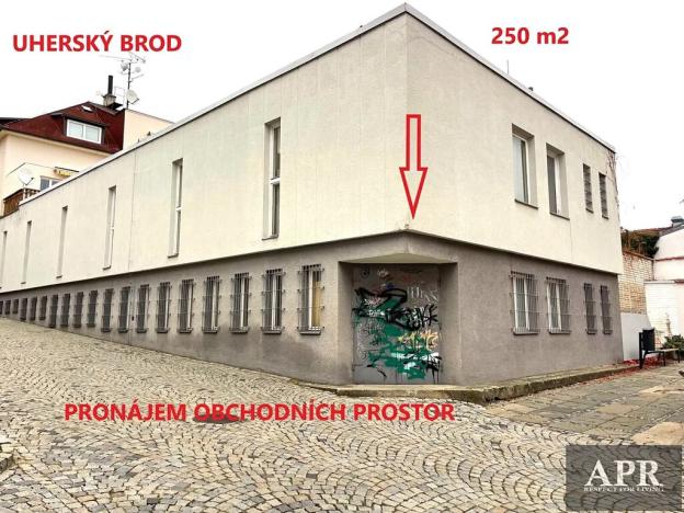 Pronájem obchodního prostoru, Uherský Brod, Mariánské nám., 250 m2