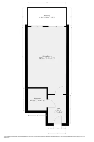 Pronájem bytu 1+kk, Praha - Žižkov, Šrámkové, 36 m2
