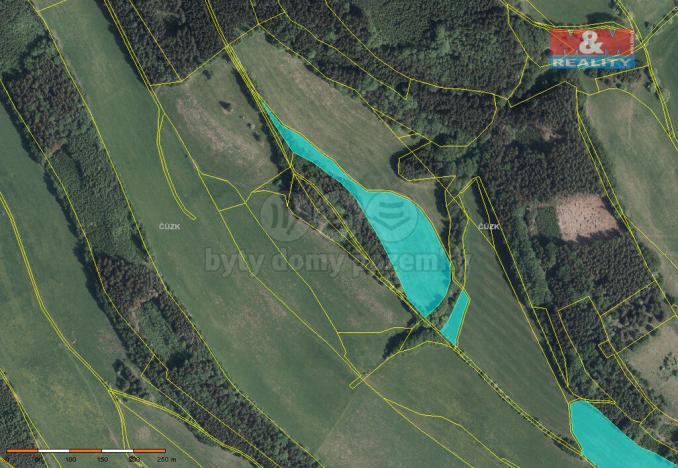 Prodej louky, Stárkov - Bystré, 121606 m2