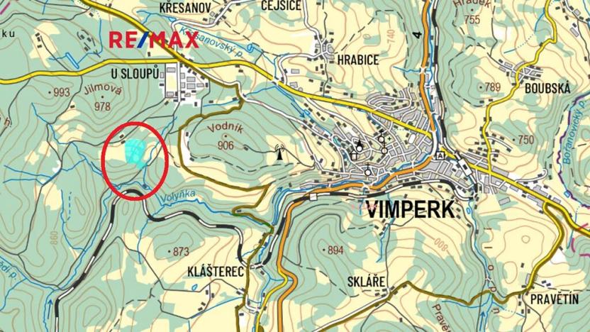 Prodej pozemku pro bydlení, Vimperk, 77485 m2