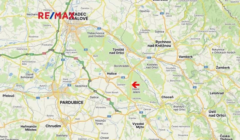 Prodej pozemku pro bydlení, Horní Jelení, 4000 m2