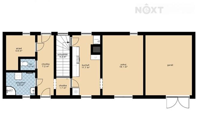 Prodej rodinného domu, Horní Dvořiště, Lázeňská, 105 m2