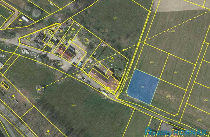 Prodej pozemku pro bydlení, Týn nad Vltavou, 860 m2