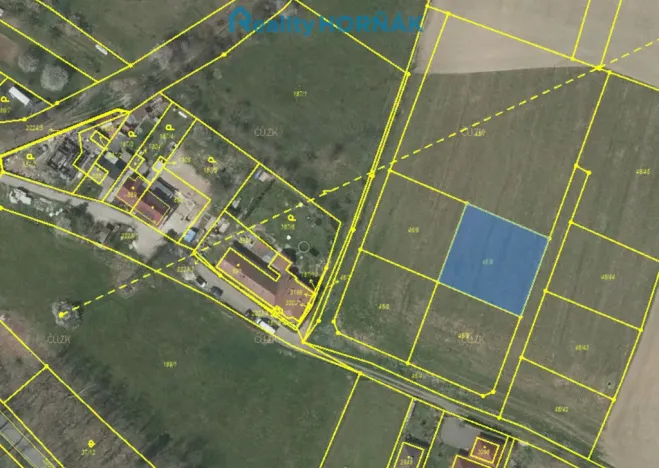 Prodej pozemku pro bydlení, Týn nad Vltavou, 901 m2