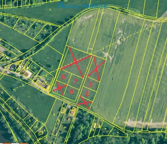 Prodej pozemku pro bydlení, Týn nad Vltavou, 874 m2