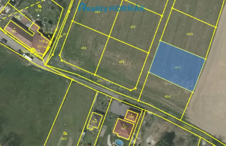 Prodej pozemku pro bydlení, Týn nad Vltavou, 892 m2