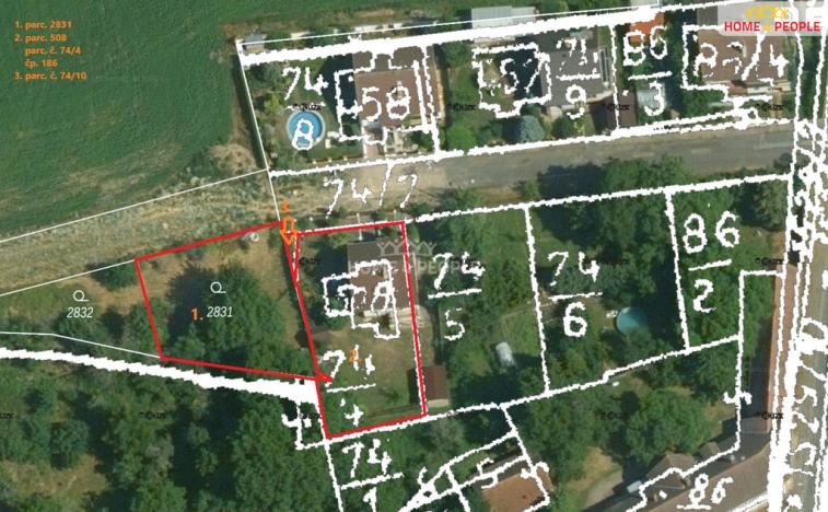 Prodej pozemku pro bydlení, Potěhy, 497 m2