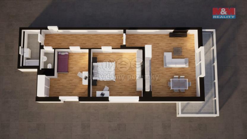 Prodej bytu 3+kk, Jablonec nad Nisou, Jezdecká, 91 m2