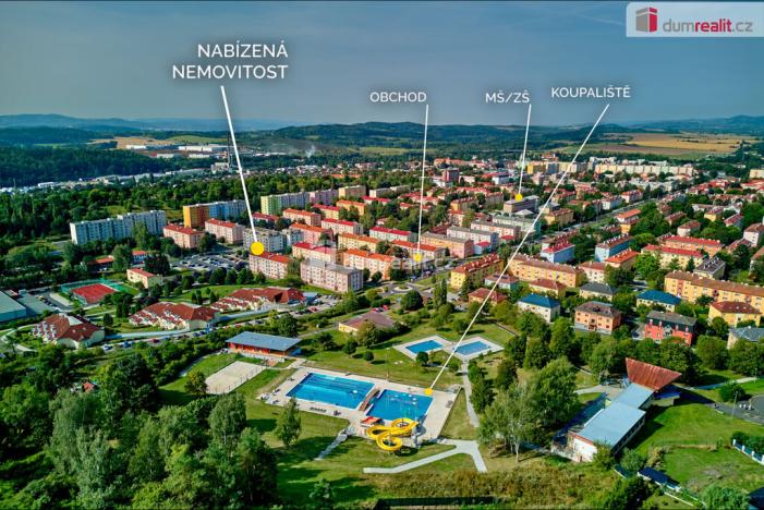 Prodej bytu 2+1, Ostrov, Vančurova, 57 m2