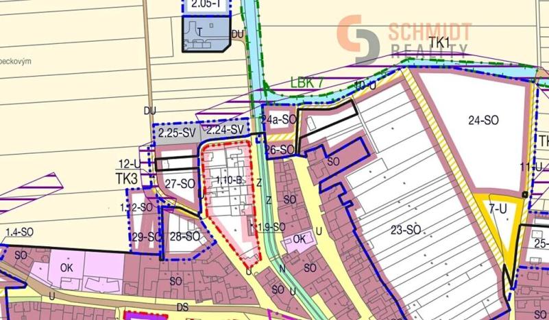 Prodej komerčního pozemku, Dolní Dunajovice, Boční, 1550 m2