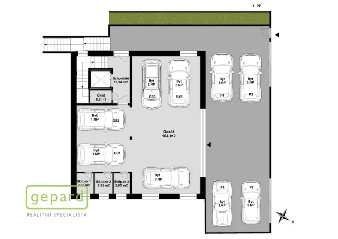 Prodej bytu 6+kk a větší, Praha - Stodůlky, Plzeňská, 159 m2