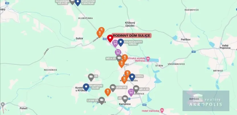 Prodej rodinného domu, Sulice - Želivec, Kaštanová, 207 m2