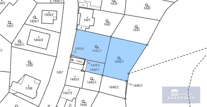 Prodej pozemku pro bydlení, Praha - Kunratice, Strouhalova, 934 m2