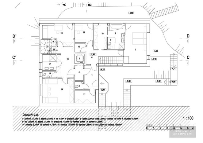 Prodej pozemku pro bydlení, Praha - Kunratice, Strouhalova, 934 m2