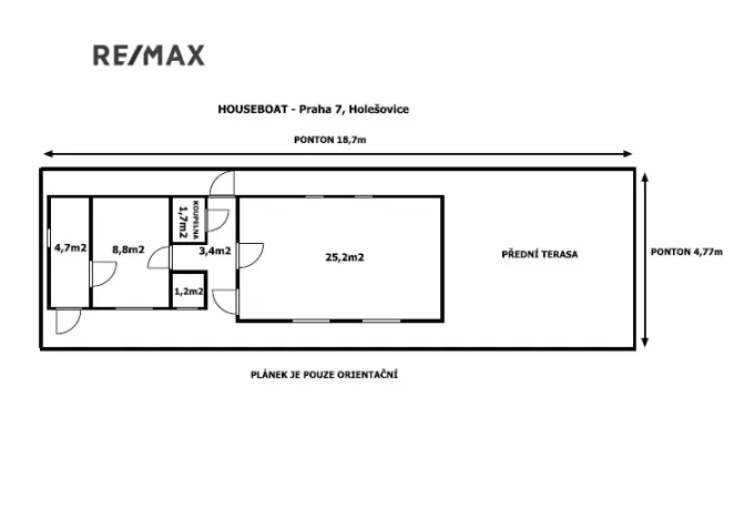 Prodej mobilheimu, Praha - Nové Město, 45 m2