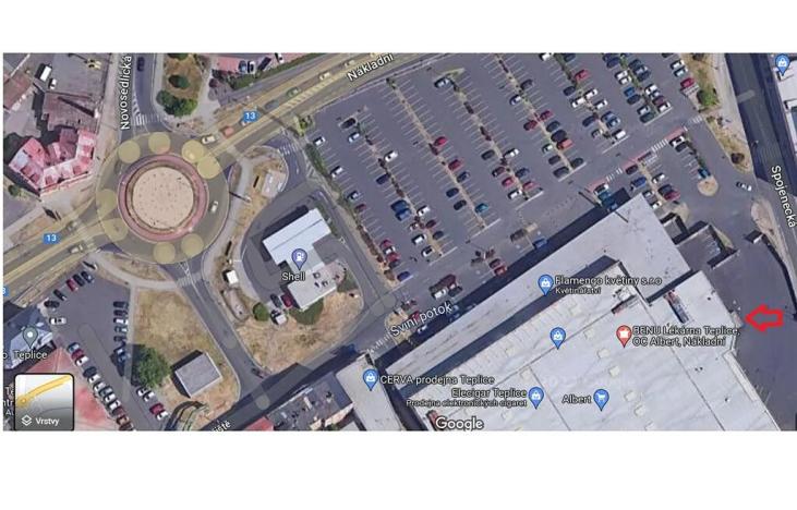 Pronájem skladu, Teplice, Nákladní, 610 m2