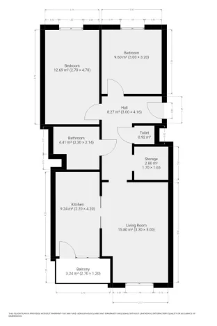 Pronájem bytu 3+1, Praha - Chodov, V jezírkách, 64 m2