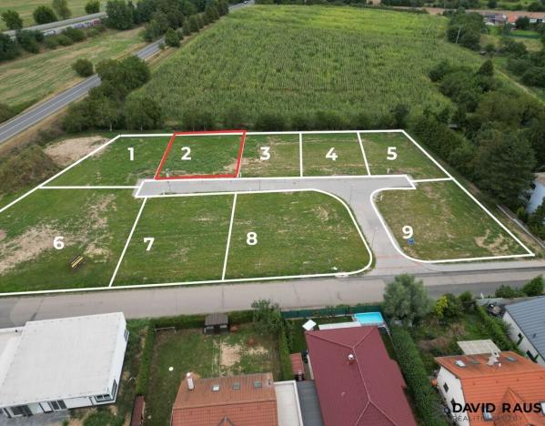 Prodej pozemku pro bydlení, Rajhrad, Štefánikova, 617 m2