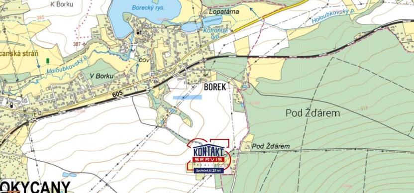 Prodej podílu 1/2 pole, Rokycany, 28481 m2