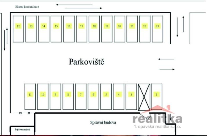Pronájem kanceláře, Opava - Jaktař, Palhanecká, 90 m2