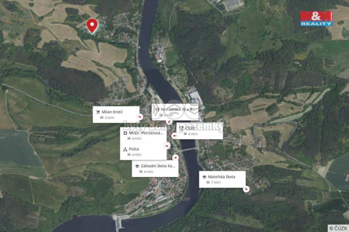 Prodej pozemku pro bydlení, Kamýk nad Vltavou, 895 m2