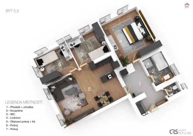 Prodej bytu 4+kk, Liberec, Na Ladech, 103 m2