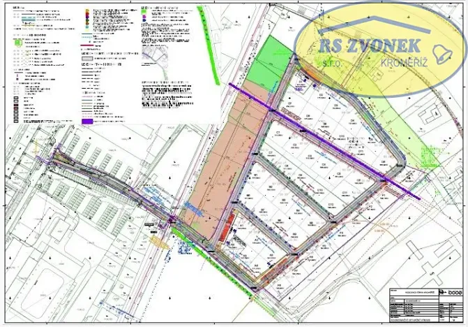 Prodej pozemku pro bydlení, Kroměříž, Obvodová, 600 m2