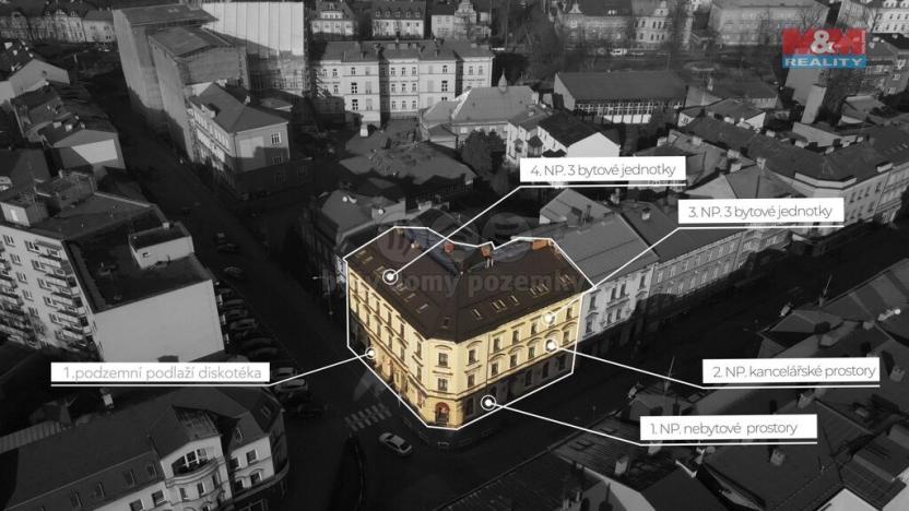 Prodej činžovního domu, Český Těšín, Sokola-Tůmy, 600 m2