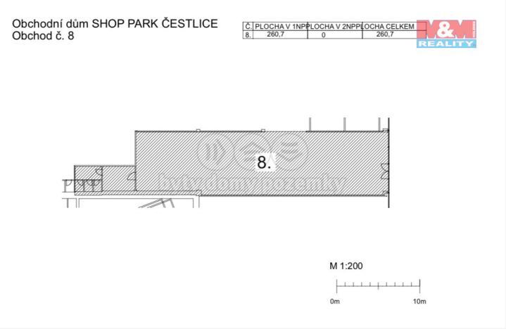 Pronájem obchodního prostoru, Čestlice, Průhonická, 397 m2